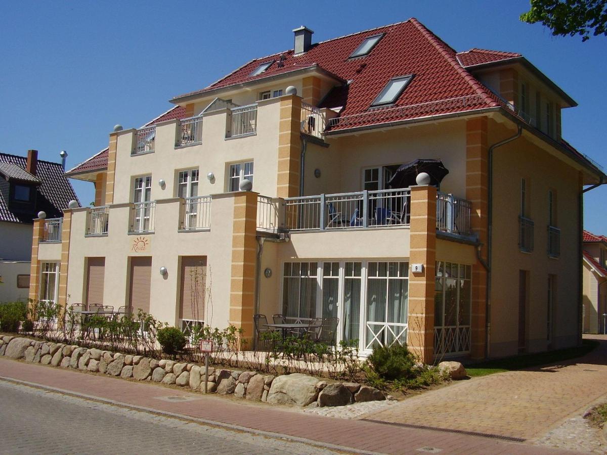 Strandlaeufer Villa Rosita Mit Garten Rerik Exterior foto